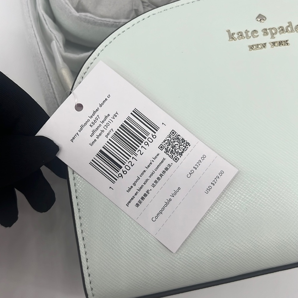 Kate Spade Perry Dome Crossbody Lime Sherbet - Picture 10 of 15